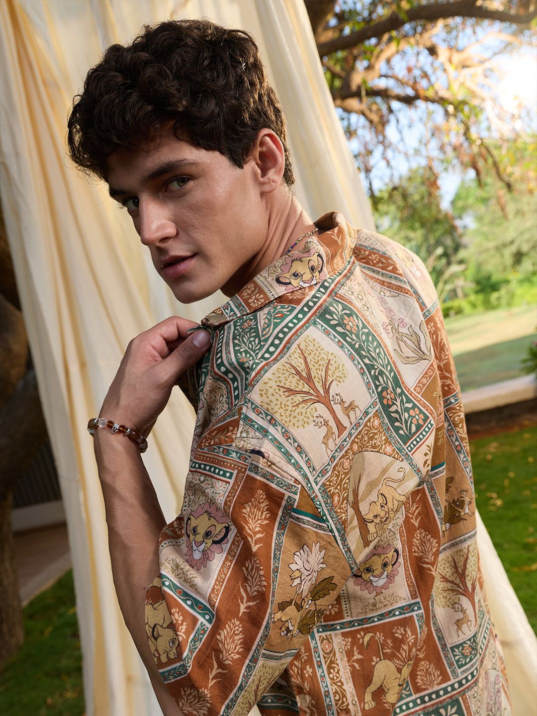 Indian Arts: Jungle Heir Oversized Shirts