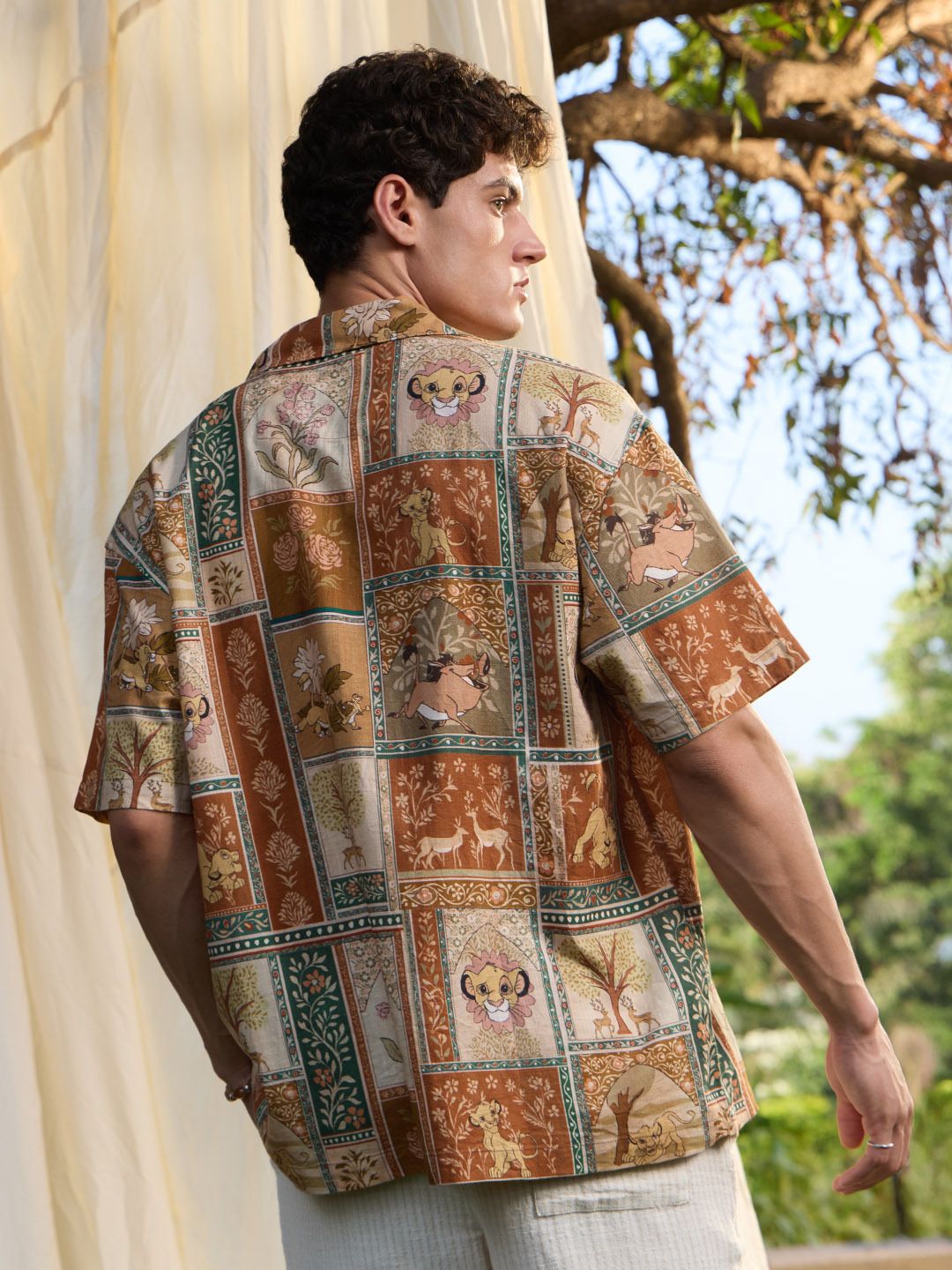 Indian Arts: Jungle Heir Oversized Shirts