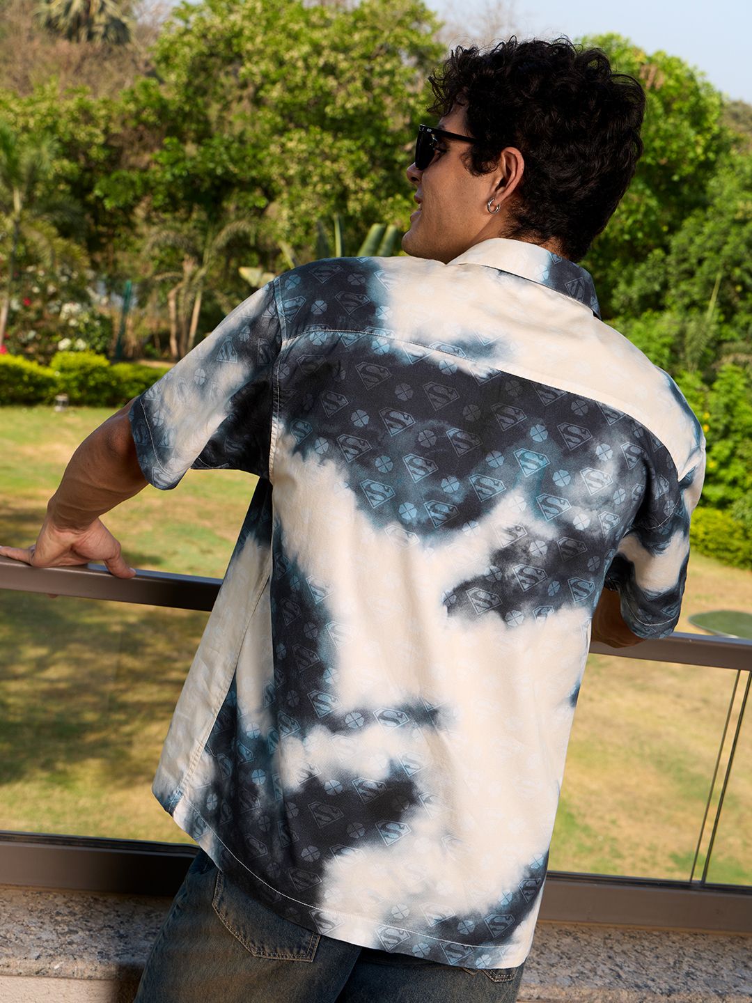Superman: Tie-Dye Oversized Shirts
