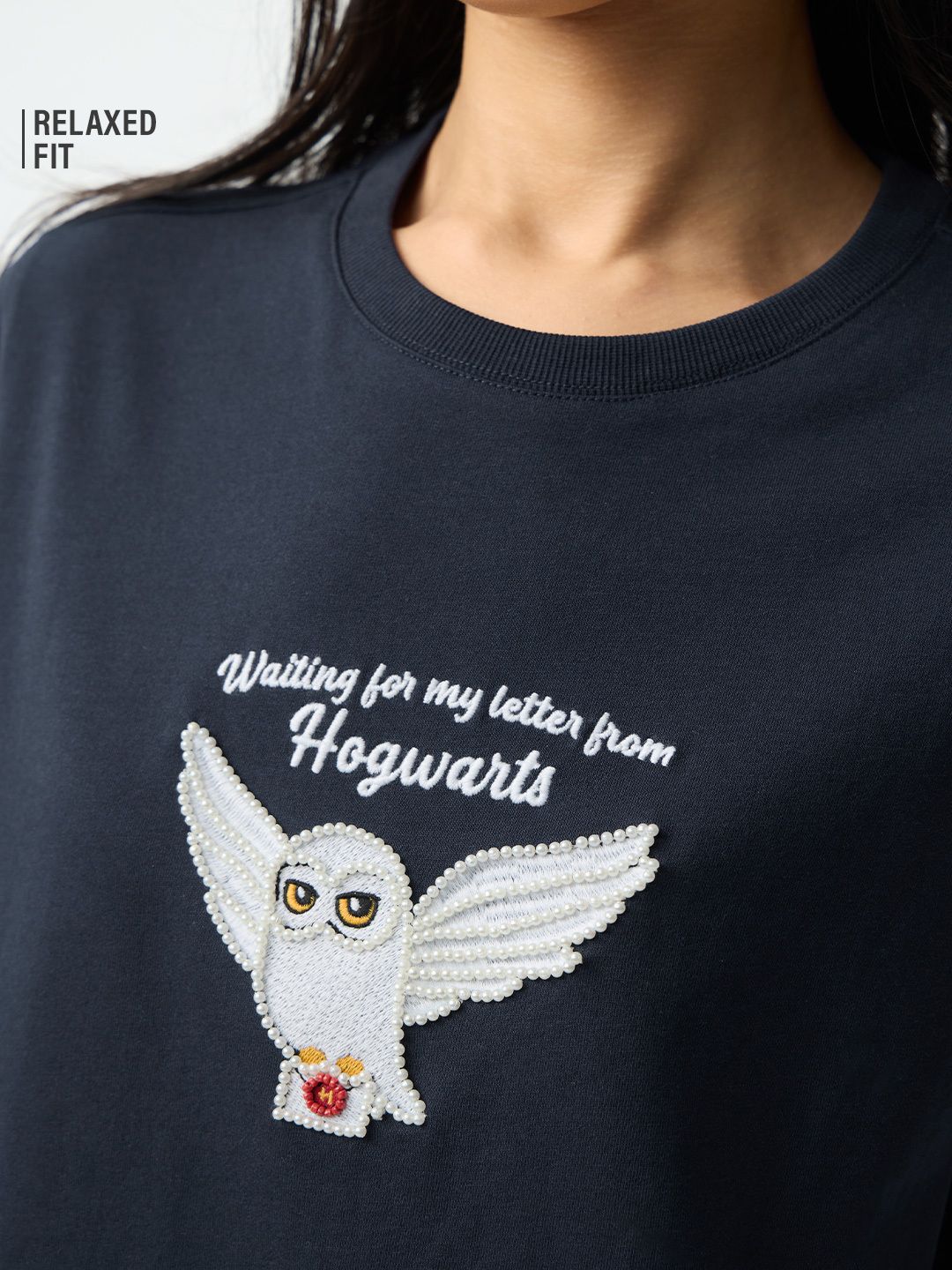 Harry Potter: Letter Women Relaxed T-Shirts