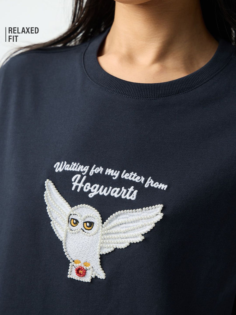 Harry Potter: Letter Women Relaxed T-Shirts