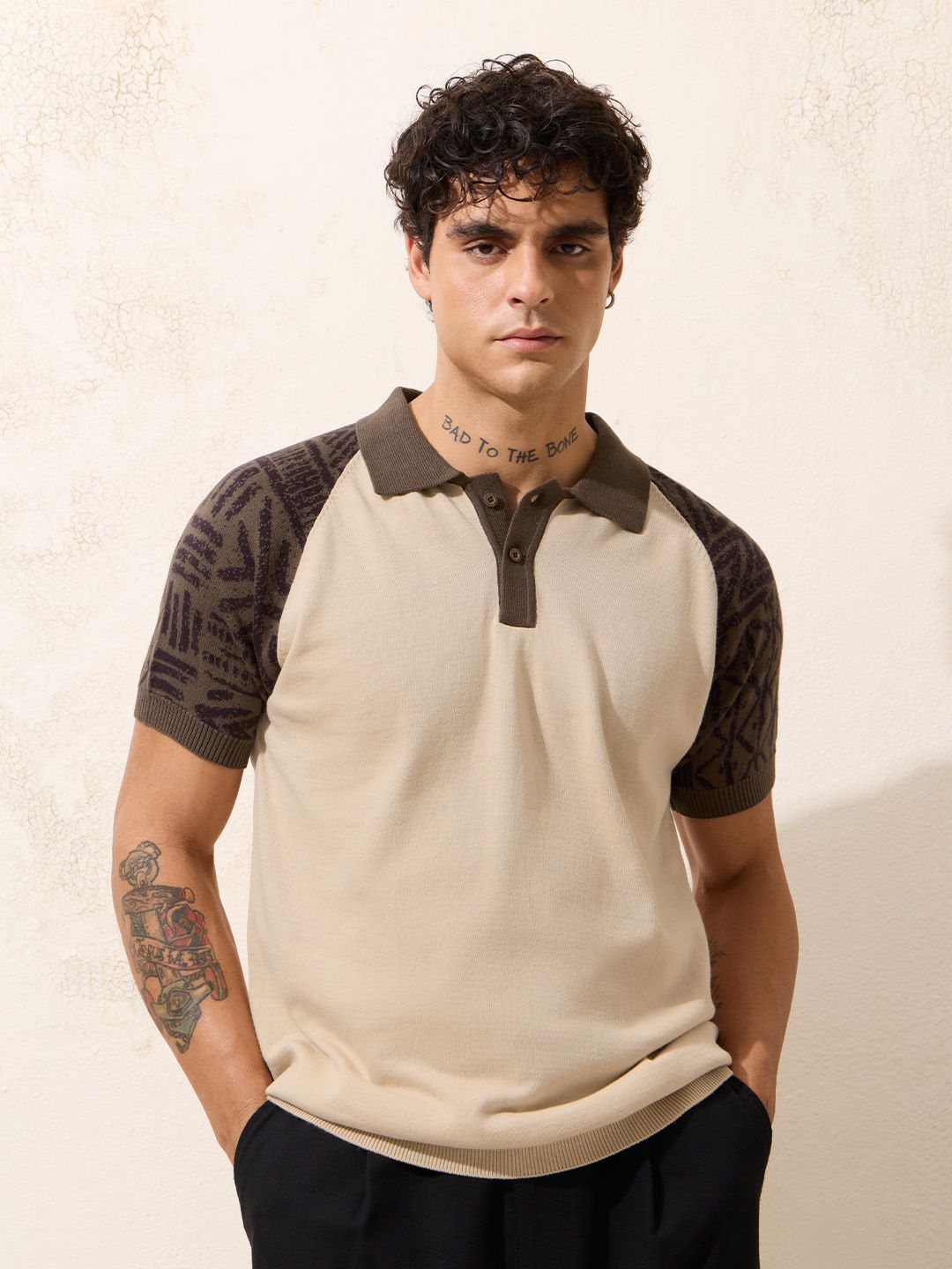 Flatknit Polo- Cocoa Classic Polos