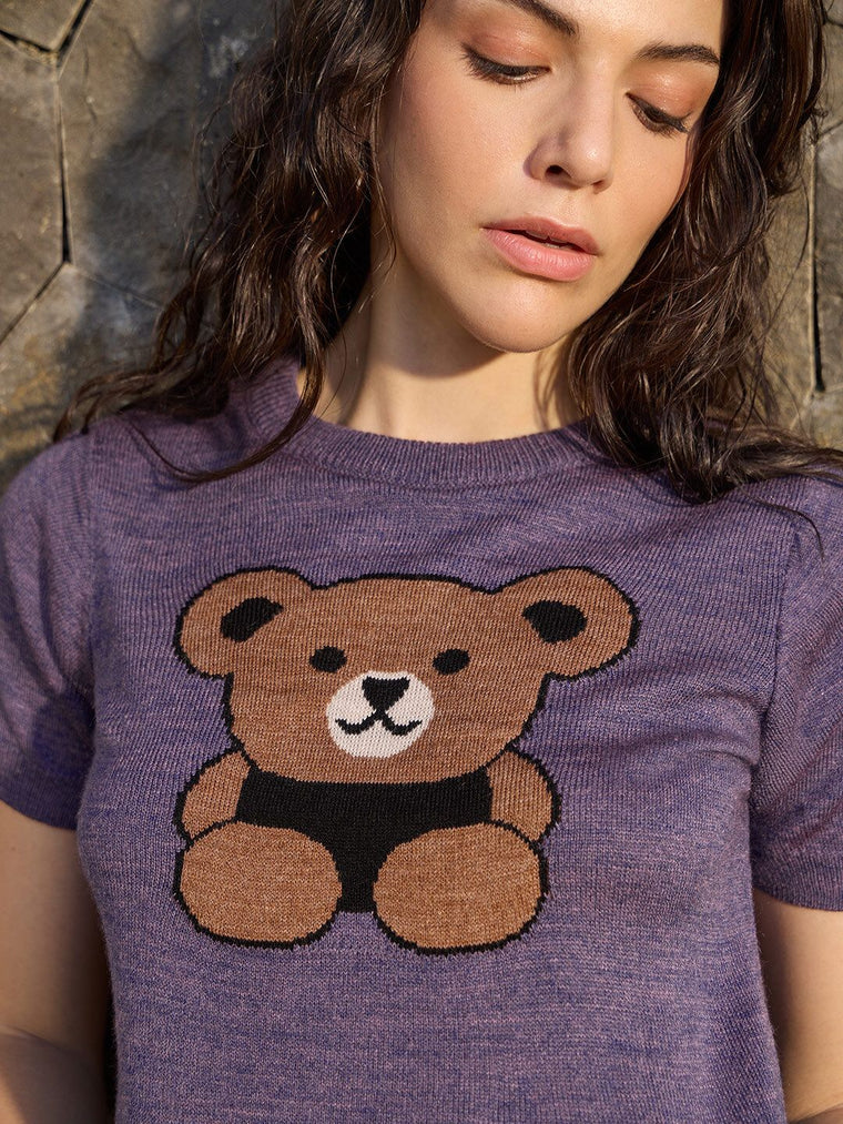 TSS Originals: Grizzly Mood Women Knit Tops