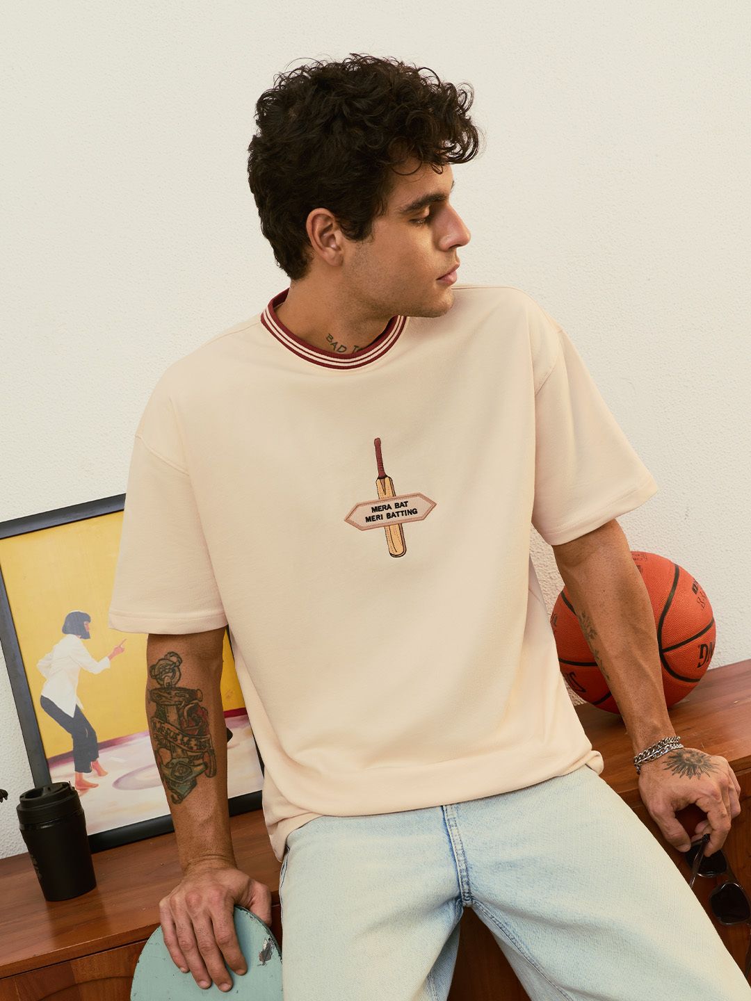 TSS Originals: Bat First Oversized T-Shirts