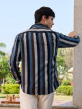 Cotton Linen Stripes: Pluto Cotton Linen Shirts