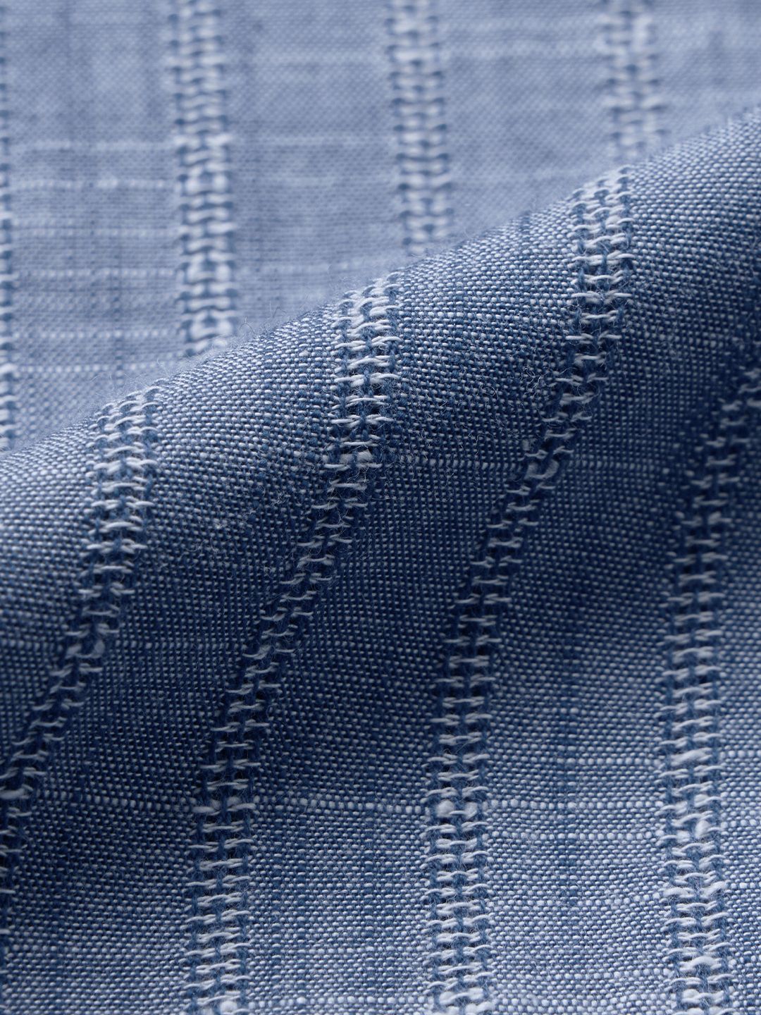 Textured Shirt: Blue Haze Men Textured Shirts