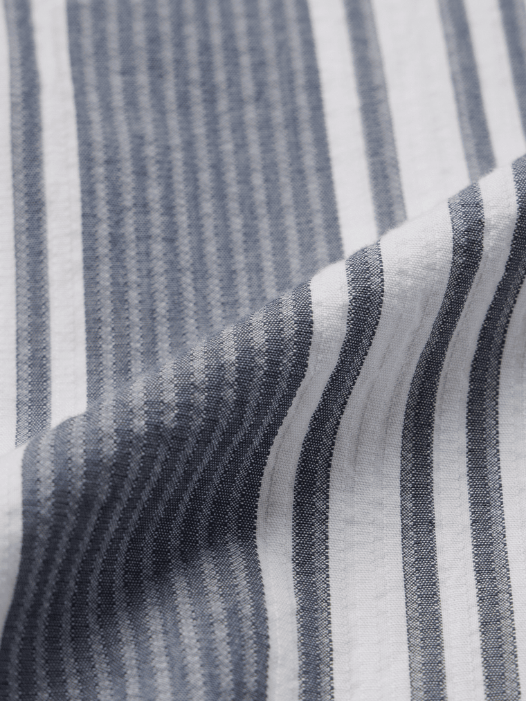 Striped Shirt: Sapphire Men Relaxed Shirts