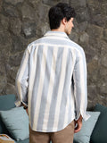 Stripe Shirt: Linear Blue Shirts