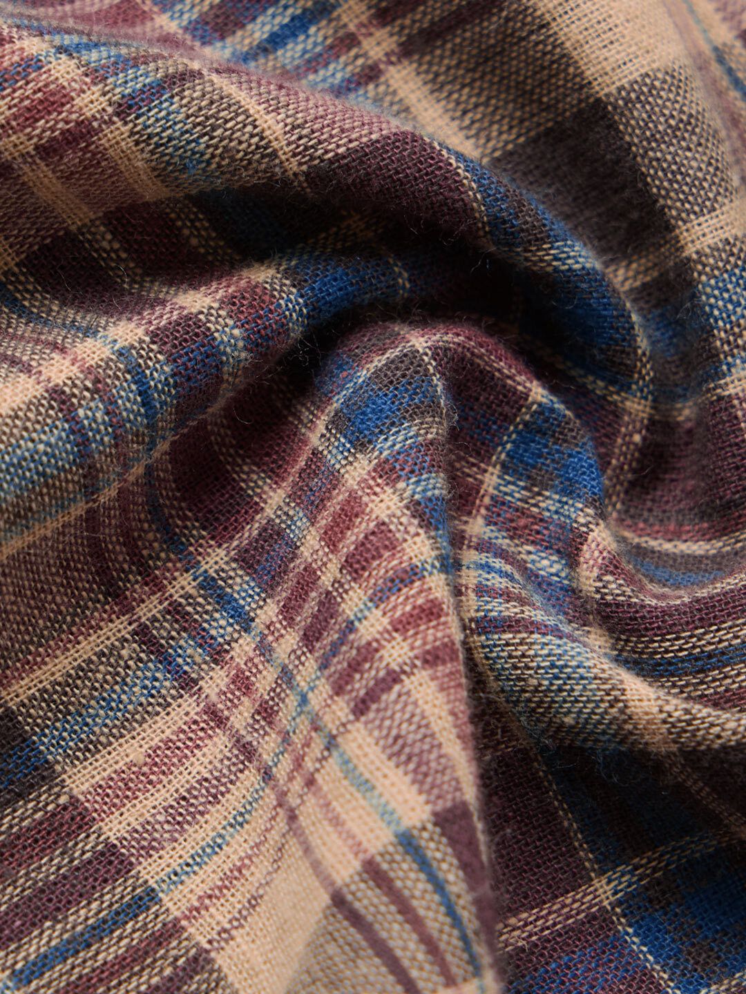 Cotton Linen Checks: Terrain Cotton Linen Shirts
