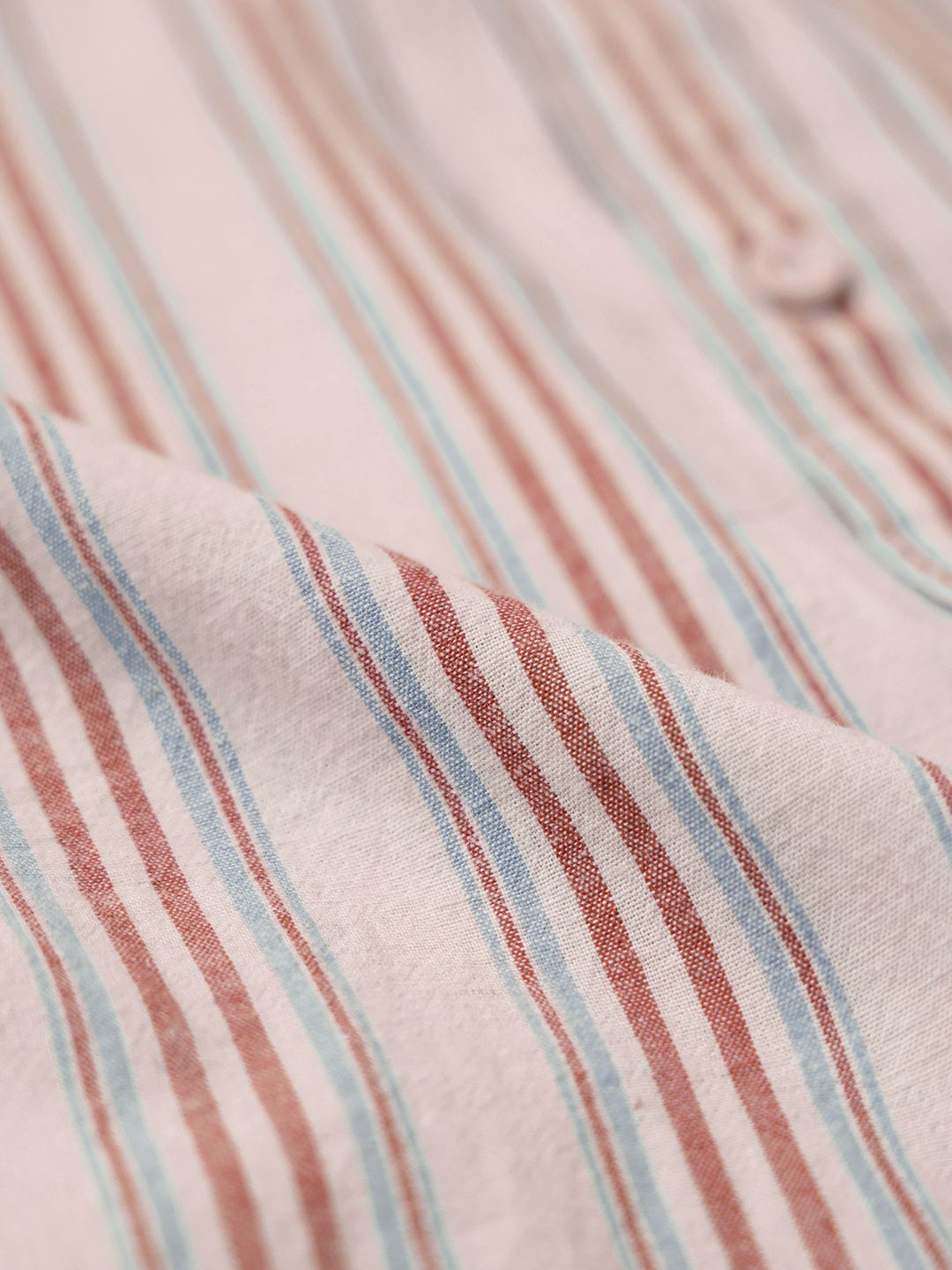 Cotton Linen Stripes: Seaside Cotton Linen Shirts