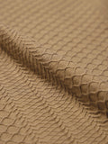 Textured Polo: Cinnamon Oversized Polos