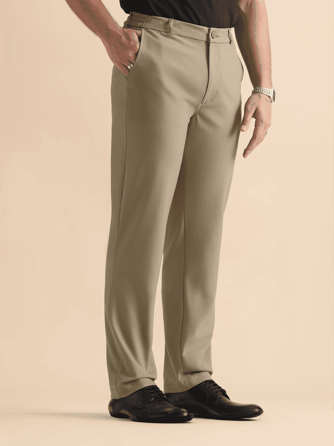 Super Pants: Sand Dune (Classic Fit) Men Super Flex Pants