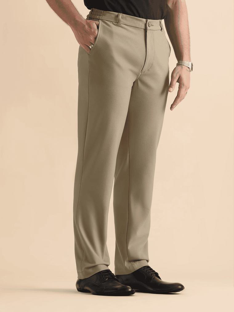 Super Pants: Sand Dune (Classic Fit) Men Super Flex Pants