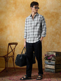 Checks Shirt: Monotone Men Relaxed Shirts