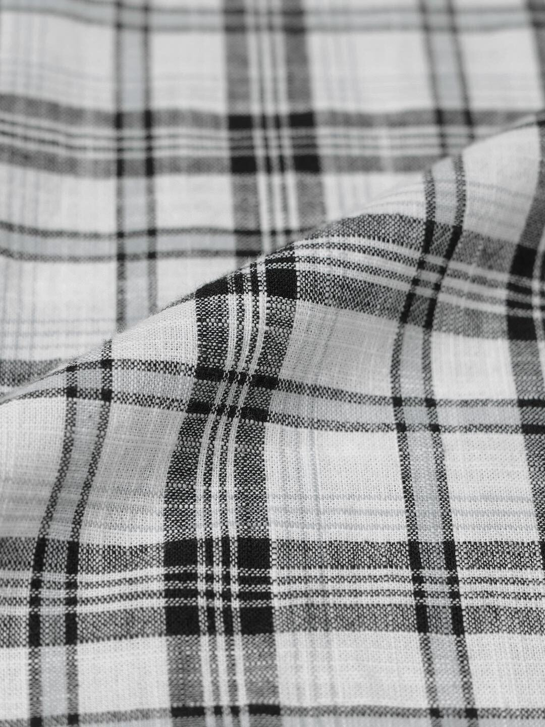 Checks Shirt: Monotone Men Relaxed Shirts