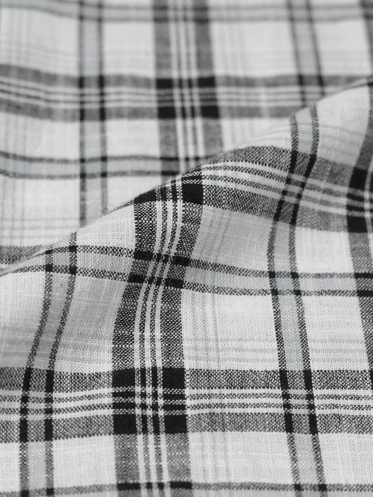 Checks Shirt: Monotone Men Relaxed Shirts