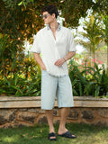 Relaxed-Fit Shirt: Ivory Men Relaxed Shirts