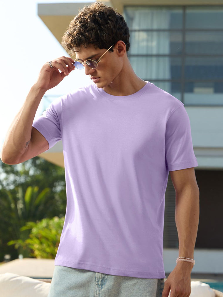 Solids: Deep Lavender T-Shirts