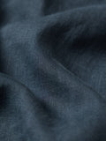 Luxe Linen Shirt: Midnight Blue 100% Linen Shirts