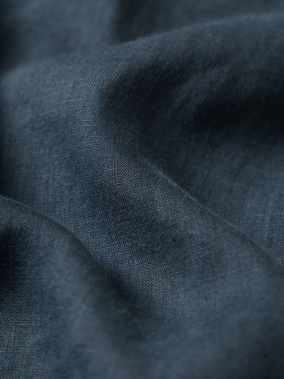 Luxe Linen Shirt: Midnight Blue 100% Linen Shirts