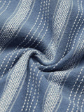 Striped Shirt: Lagoon Men Textured Shirts