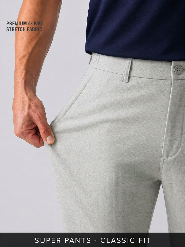 Super Pants: Sky Way (Classic Fit) Men Super Flex Pants