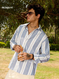 Stripe Shirt: Clash Men Relaxed Shirts