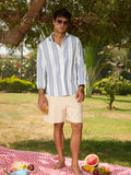 Stripe Shirt: Clash Men Relaxed Shirts