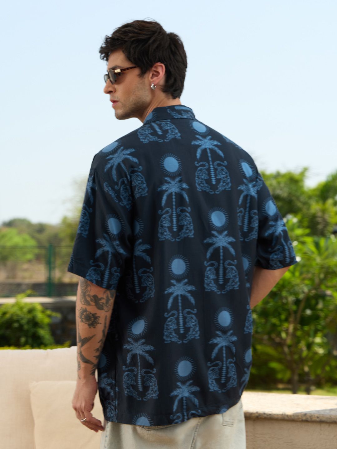 Oversized Shirt: Tiger Oversized Shirts