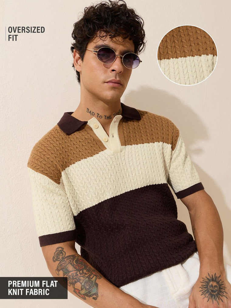 Flat Knit Polo: Magnum Textured Polos