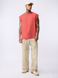 Oversized Vest: After Glow Easy Fit Vests