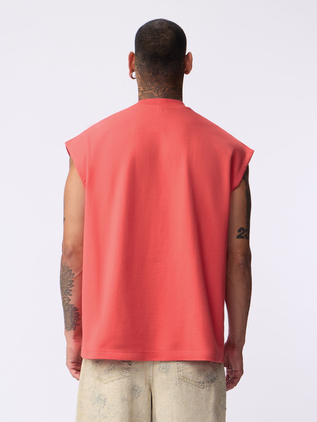 Oversized Vest: After Glow Easy Fit Vests