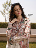 Tie-Up Shirt: Japanese Art Women Regular Shirts