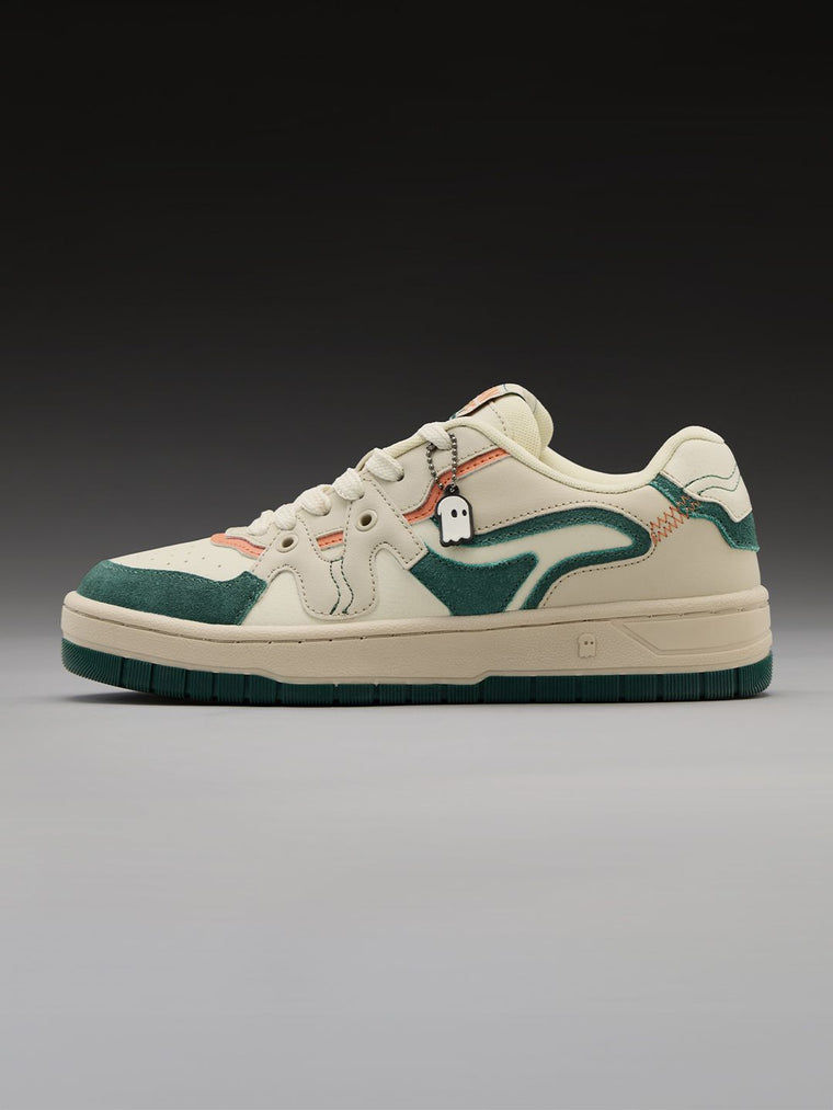 Orange Zest: UBZ Women Low Top Sneakers