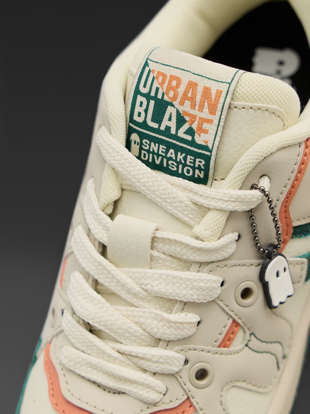 Orange Zest: UBZ Women Low Top Sneakers