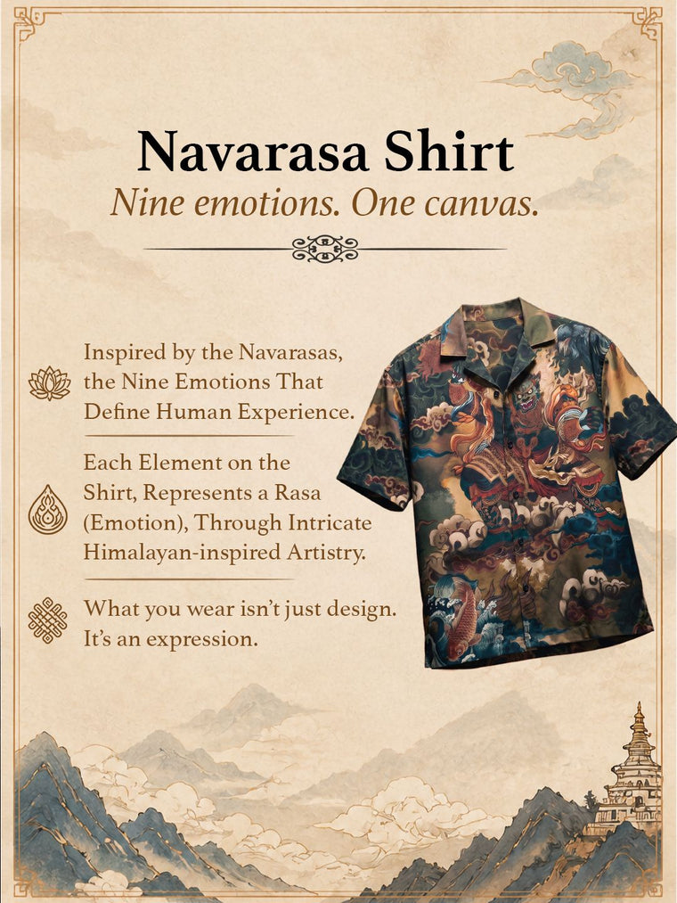 Designer Shirt: Navrasa Holiday Shirts