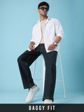 Baggy Fit Denim: Inkstone Men Baggy Fit Jeans