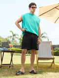 Bermuda Shorts: Jet Black Men Bermuda Shorts