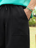 Bermuda Shorts: Jet Black Men Bermuda Shorts