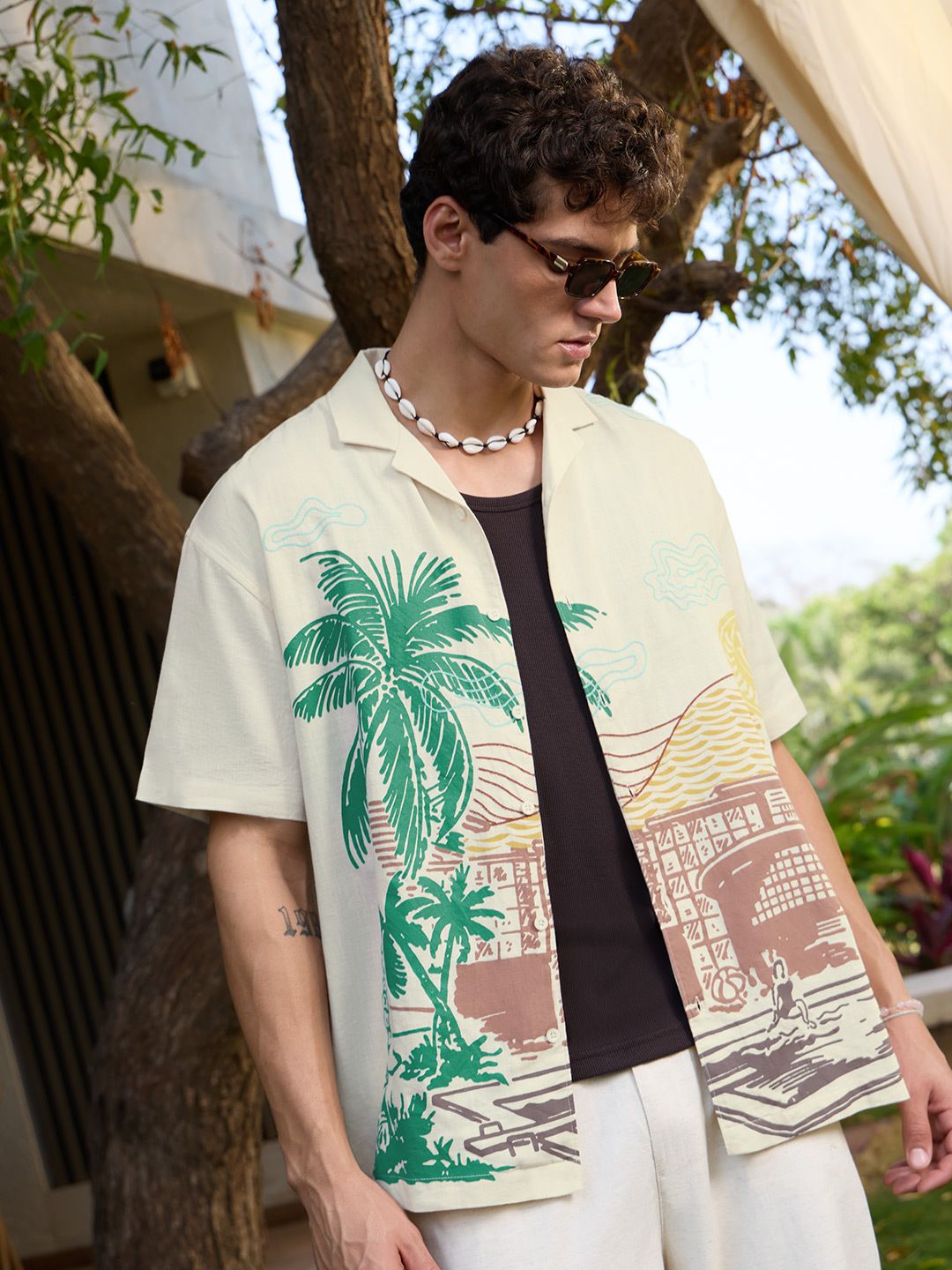 S.W. Smiley: Vacation Oversized Shirts