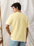Ringer Tshirt: Flan Oversized T-Shirts