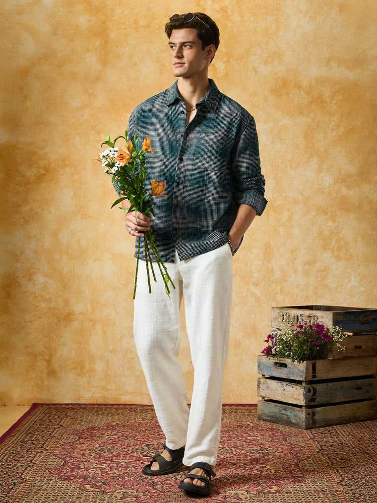 Textured Shirt: Clover Overshirts
