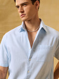 Textured Shirt: Meadow Men Textured Shirts