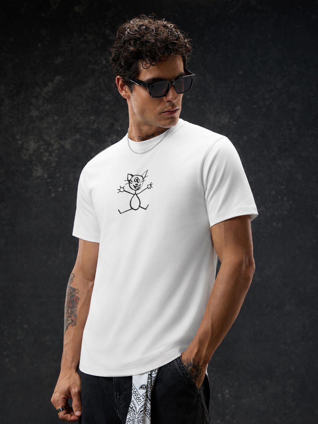 Tom & Jerry: Cat Chaos Men Relaxed Fit T-Shirts