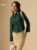 Tailored Solids: Regal Women Fitted Shirts