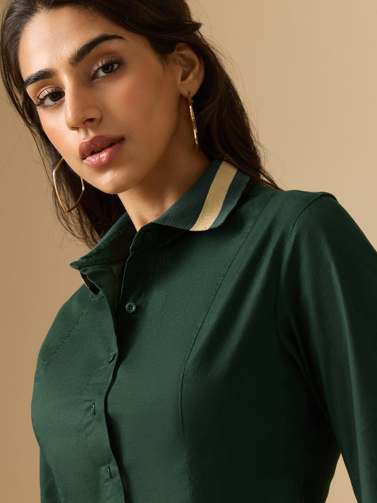 Tailored Solids: Regal Women Fitted Shirts