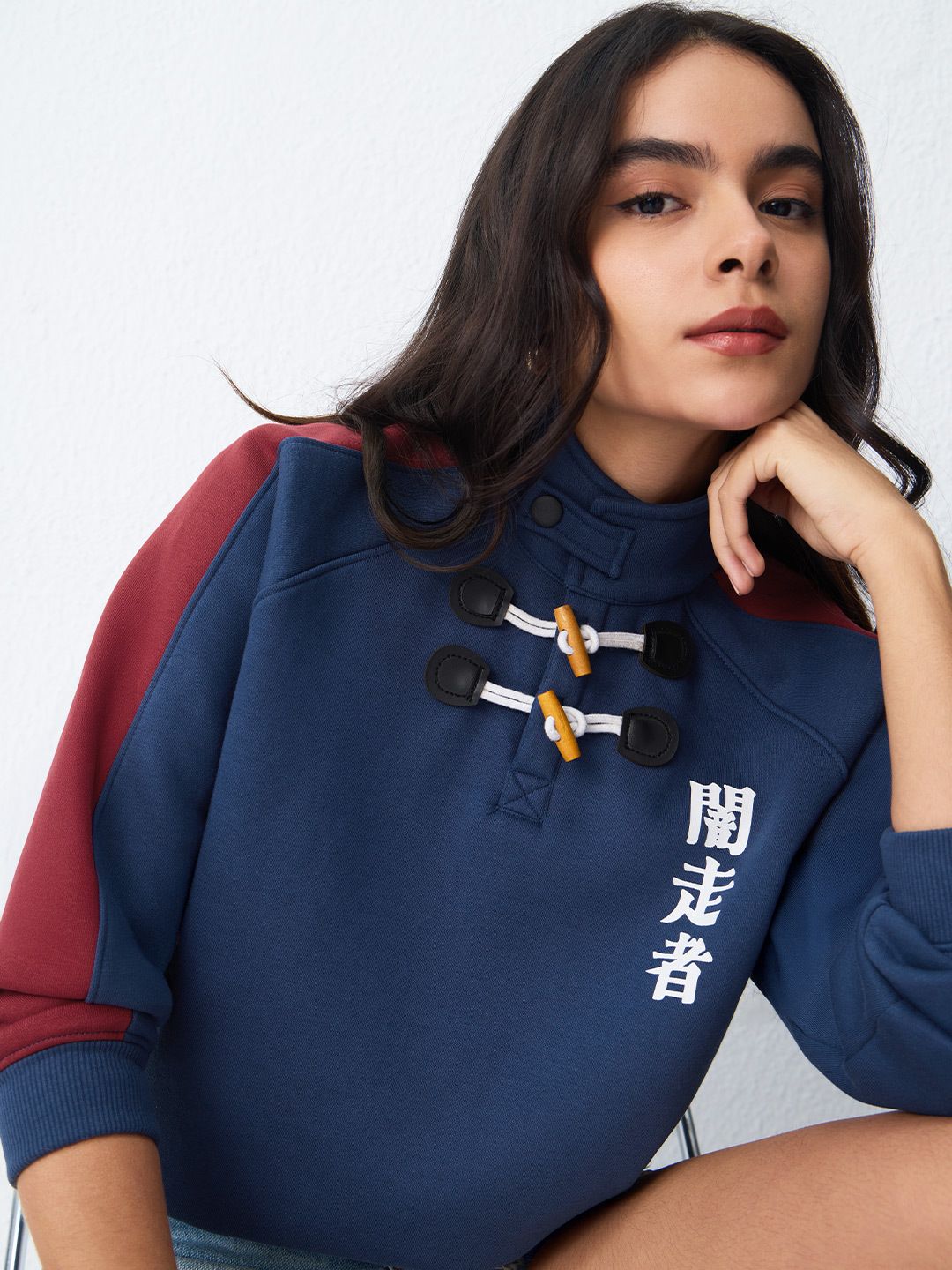 TSS Originals: Night Racer Women Oversized Sweatshirts