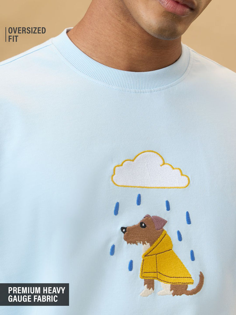 Oversized T-Shirt: Rainy Days Oversized T-Shirts