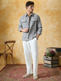 Plaid Shirt: Fossil Men Utility Shirts