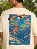 Tibetan Tales: The Flag Oversized T-Shirts
